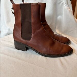 Cole Haan with Nike Air Black and Brown Chelsea Boot